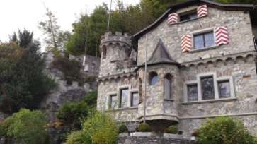 An unusual residence, a castle